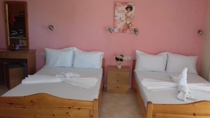Poseidon Rooms Nea Vrasna Ngoại thất bức ảnh